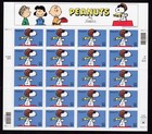 Scott #3507 Peanuts (Snoopy) Sheet of Twenty Stamps - MNH P#P22222