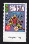Scott #4159l Marvel's Cover of Iron Man #1 Single Stamp - MNH w/Chapter Two