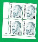 Scott #2193 Bernard Revel Plate Block of 4 Stamps - MNH P#1 LL