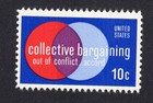 Scott #1558 Collective Bargaining Single Stamp - MNH