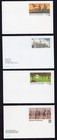 Scott #UX127-UX128-UX129-UX130 Stamped Postal Cards in mounts