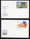 Scott #UX145-UX146 Papermaking & Literacy Stamped Postal Cards in mounts