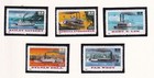 Scott #3091-3095a RiverBoats (Early Cruise Ships) Set of 5 Single Stamps - MNH