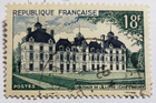 Stamp Europe France 1954 Cheverny 18f sc#723