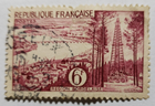 Stamp Europe France 1955 Bordelaise sc#774 A265 6f