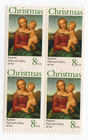 Scott #1507 Madonna (Raphael) Block of 4 Stamps - MNH
