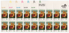 Scott #1507 Madonna (Raphael) Zip Block of 18 Stamps - MNH