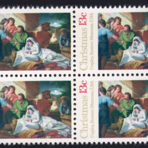 Scott #1701 Nativity Block (Copley) Block of 4 Stamps - MNH