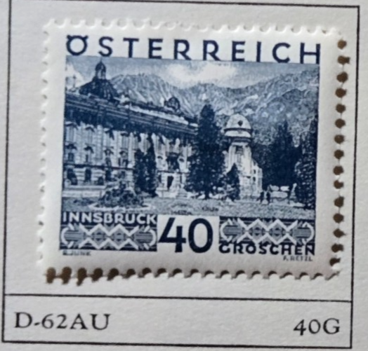 Stamp Austria 1929 #335 MH