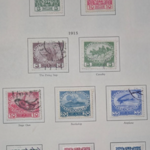 Stamp Austria 1914-15 Semi-Postal B1, B6 & MB2 (MH), B2-B5, B7 & MB1 (used)