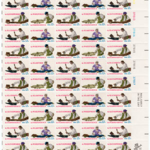 Scott #1720a (1717-20) Skilled Workers for Independance Sheet Of 50 Stamps - MNH