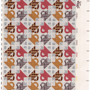 Scott #1748a (1745-48) Quilts Folk Art Sheet Of 48 Stamps - MNH LR