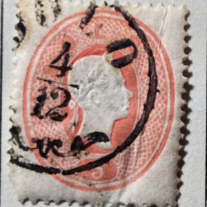 Stamp Austria Lombardy-Venetia 1861 #13 used