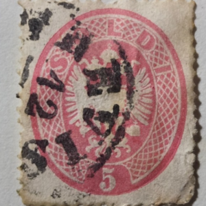 Stamp Austria Lombardy-Venetia 1861 #17 used
