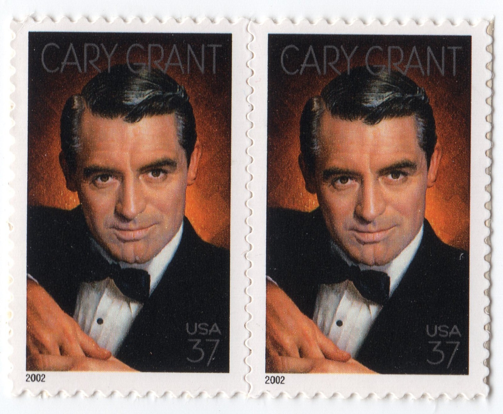 Scott #3692 Cary Grant Horizontal Pair of Stamps - MNH