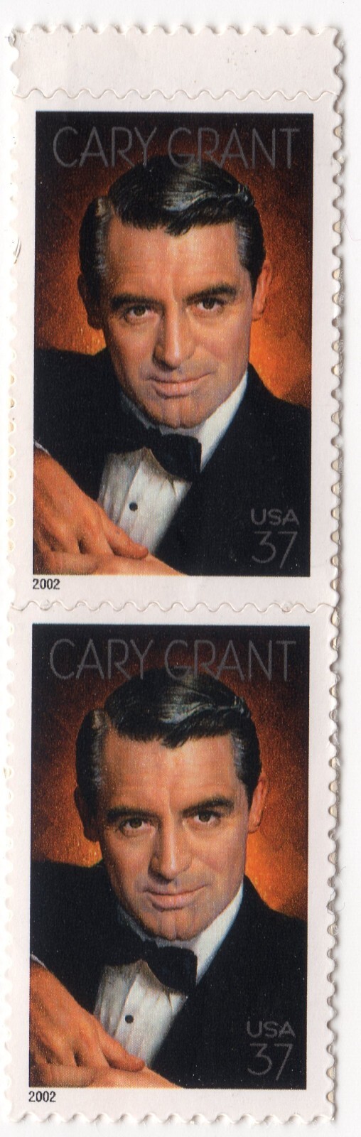 Scott #3692 Cary Grant Vertical Pair of Stamps - MNH