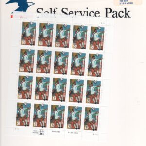 Scott #2836 World Cup Soccer 50c Sheet of 20 Stamps - Sealed