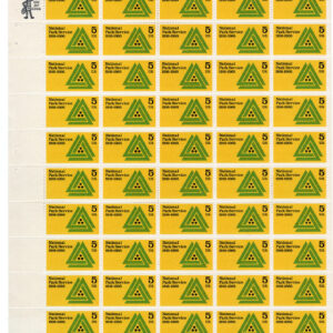 Scott #1314 National Park Service 5¢ Sheet of 50 Stamps - MNH