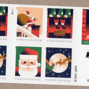 Scott #5647a A Visit From St. Nick Booklet of 20 Forever Stamps - Sealed