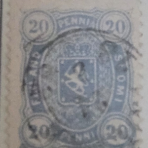 Stamp Finland 1875 #21 used