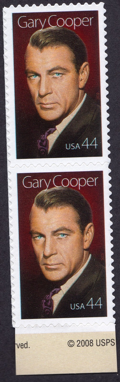 Scott #4421 Gary Cooper Pair of Stamps - MNH
