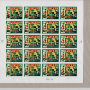 Scott #4349 Latin Jazz Sheet of 20 Stamps - Sealed