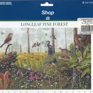 Scott #3611 LongLeaf Pine Forest (Nature Series) Sheet of 10 Stamps - Sealed