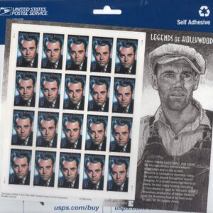 Scott #3911 Henry Fonda (Legends of Hollywood) Sheet of 20 Stamps - Sealed Blue