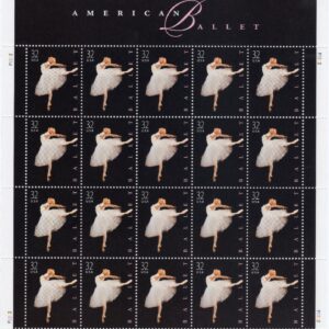 Scott #3237 American Ballet Sheet of 20 Stamps - MNH