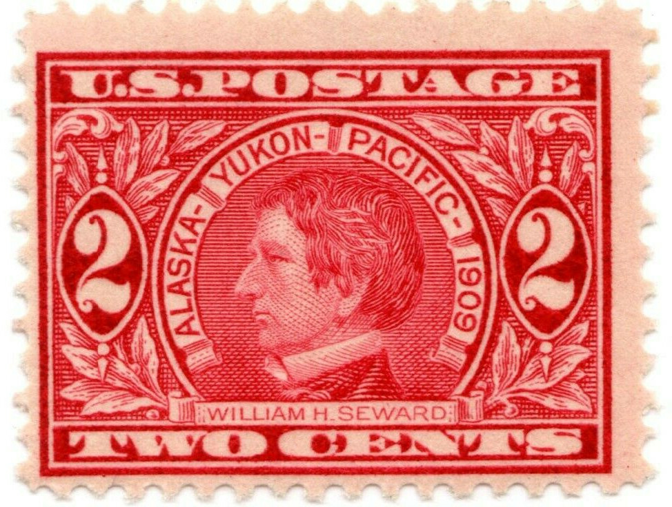 Scott #370 Alaska (William Seward) Single Stamps - MNH #6