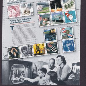 Scott #3187 33¢ 1950s Celebrate the Century Sheet of 15 Stamps - MNH