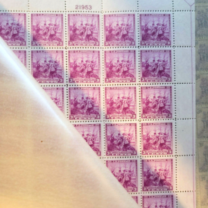 Scott #836 Swede-Finnish Landing Full Sheet of Stamps (48 stamps) - MNH