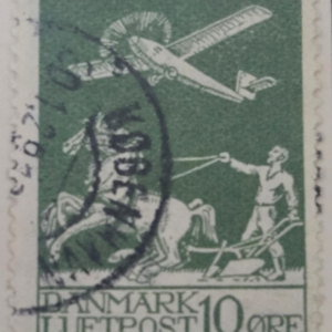 Stamp Denmark 1925 Air Mail #C1 used