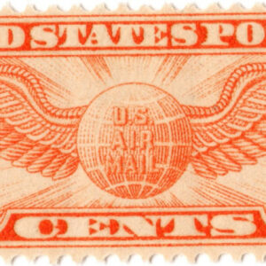Scott #c19 Winged Globe Air Mail Single Stamp - MNH #2
