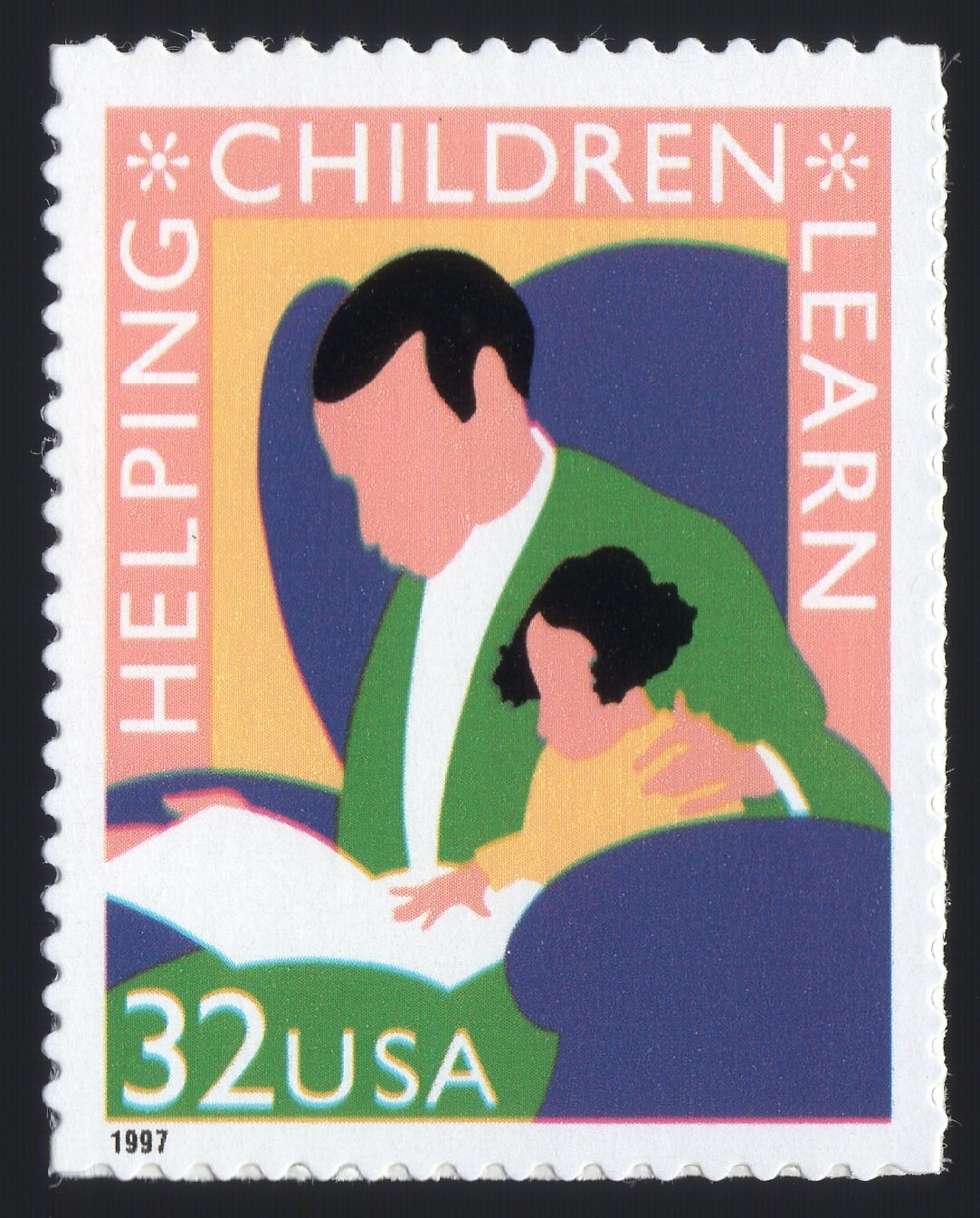 Scott #3125 Helping Children Learn (Teachers) Single Stamp - MNH