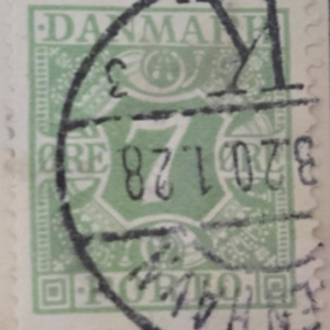 Stamp Denmark 1925-27 Postage Due J13 used