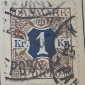 Stamp Denmark 1925-27 Postage Due J23 used