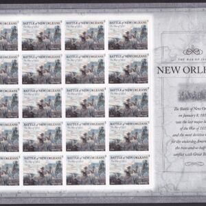 Scott #4952 Battle of New Orleans of 20 Forever Stamps - MNH