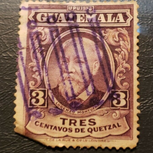 Guatemala 1926 Lorenzo Montufar 3c Used Stamp