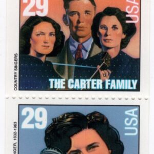 Scott #2778a Country & Western Booklet Pane of 4 Stamps - MNH P#A222222
