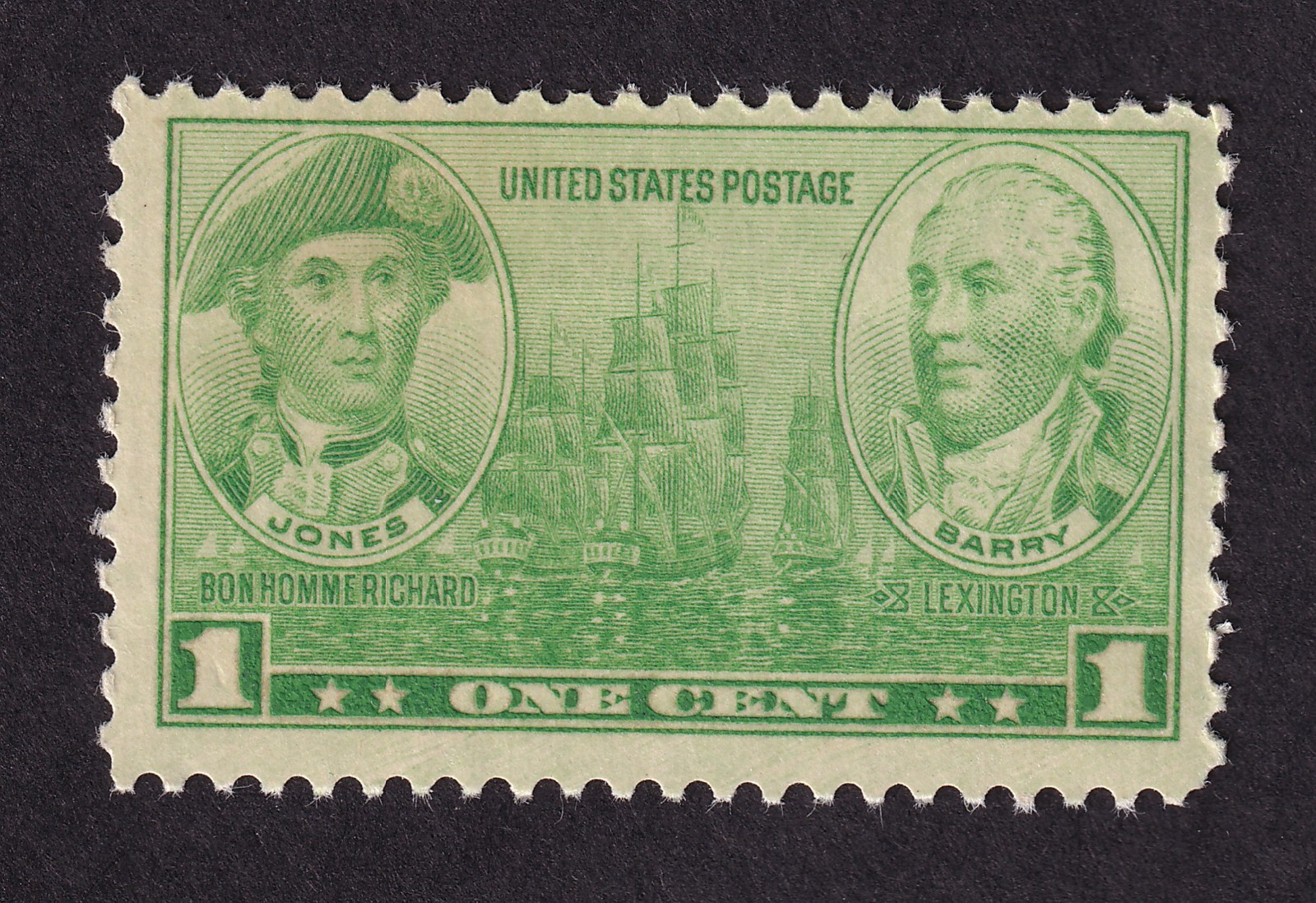 Scott #790 John Paul Jones & John Barry Single Stamp - MNH #1