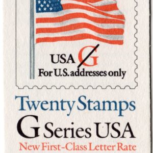 Scott #BK223 (2885a) Flag Booklet of 20 Stamps - MNH
