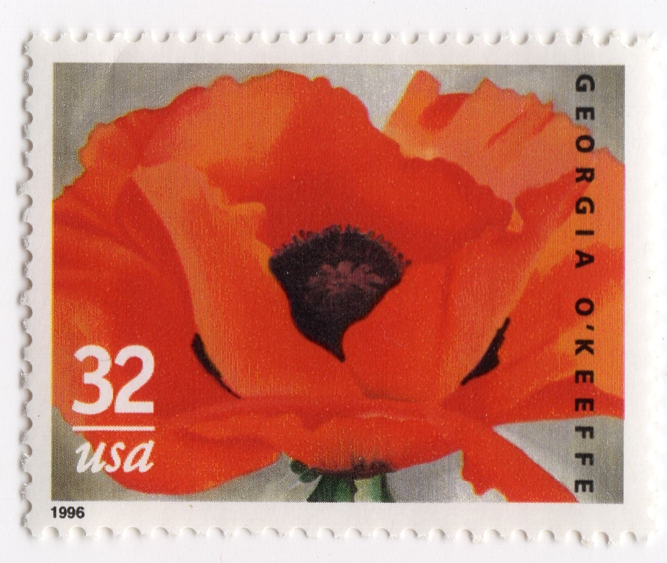 Scott #3069 GEORGIA O’KEEFE Single 32¢ Stamp - MNH
