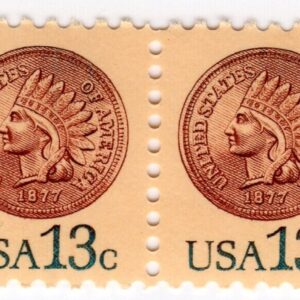 Scott #1734 Indian Head Penny Strip Block of 4 Stamps - MNH