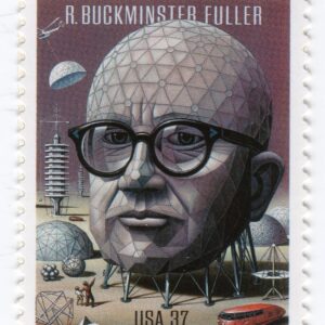 Scott #3870 R. Buckminster Fuller Single 37¢ Stamp - MNH