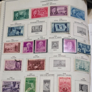 Scott Commemorative Issues 1945-48 #930-33,938,942,944-47,949,951-54,965,979