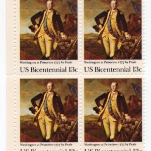 Scott #1704 George Washington Princeton Block of 4 Stamps - MNH