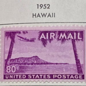 Scott Air Mail 1952 Hawaii #C46 MH