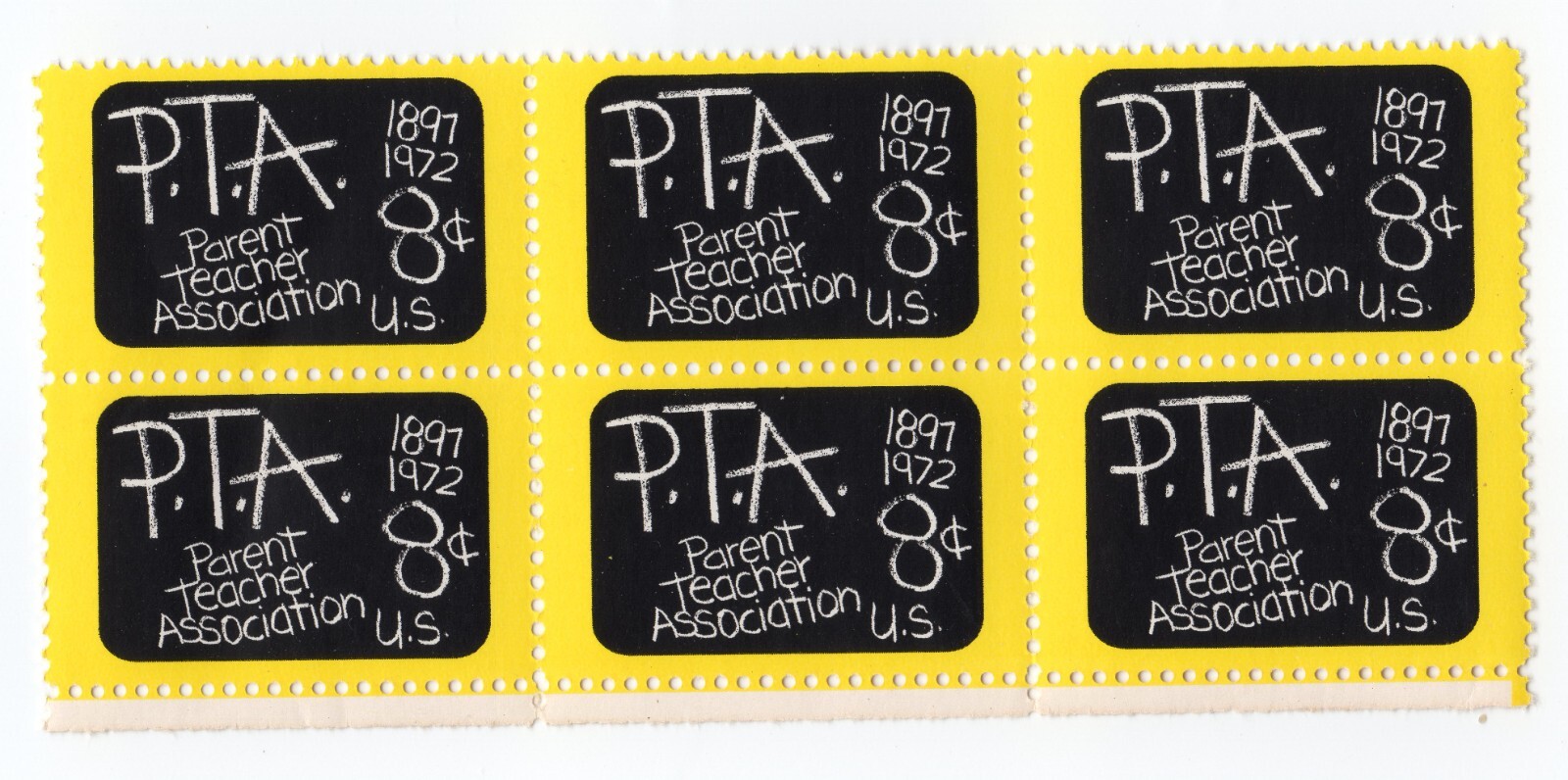 Scott #1463 PTA Block of 6 Stamps - MNH