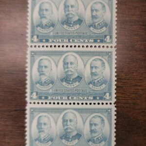 Scott #793 Sampson,Dewey,Schley Joint Set of 3 Stamps w/selvage - MNH